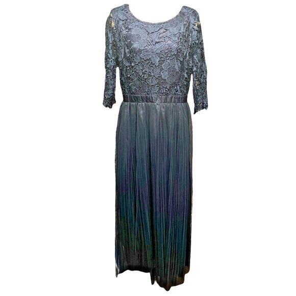 IBTOM Dresses & Skirts - Elegant Lace Wedding Dress in Blue